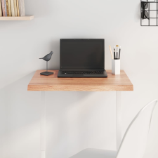 vidaXL világosbarna kezelt tömör tölgyfa asztallap 60x50x4 cm bútor