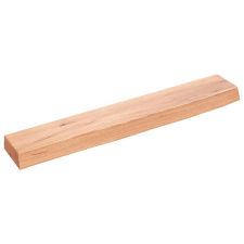 vidaXL világosbarna kezelt tömör tölgyfa fali polc 60x10x4 cm (363639) bútor