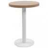 vidaXL Világosbarna MDF bisztróasztal 60 cm