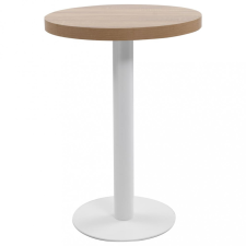 vidaXL Világosbarna MDF bisztróasztal 60 cm bútor