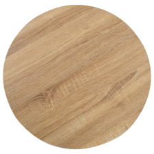 vidaXL világosbarna MDF bisztróasztal 60 cm (286421) bútor