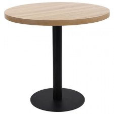 vidaXL Világosbarna MDF bisztróasztal 80 cm bútor
