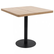 vidaXL világosbarna MDF bisztróasztal 80 x 80 cm bútor
