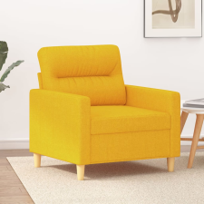 vidaXL világossárga szövet kanapéfotel 60 cm bútor
