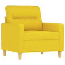 vidaXL világossárga szövet kanapéfotel 60 cm (359224) bútor