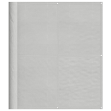 vidaXL világosszürke 100% oxford poliészter erkélyparaván 120 x 700 cm (4000018) kerti bútor