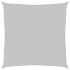 vidaXL világosszürke 100% poliészter oxford szövet napvitorla 3 x 3 m