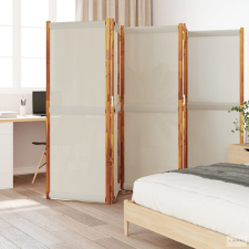 vidaXL Világosszürke 5 paneles térelválasztó 350 x 180 cm bútor