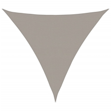 vidaXL világosszürke háromszög alakú HDPE napvitorla 160 g/m² 5x5x5 m (4002009) kerti bútor
