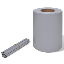 vidaXL világosszürke kerti PVC árnyékoló kerítés 70 x 0,19 m (41619) kerti bútor