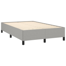 vidaXL világosszürke szövet ágykeret 120 x 190 cm (3269631) ágy és ágykellék