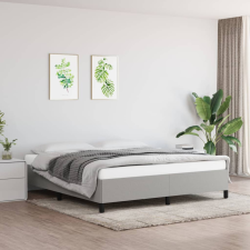 vidaXL világosszürke szövet ágykeret 160x200 cm ágy és ágykellék