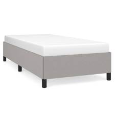 vidaXL világosszürke szövet ágykeret 90x190 cm (347026) ágy és ágykellék
