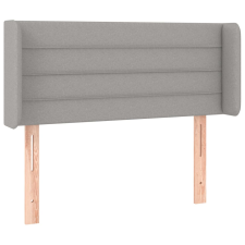 vidaXL világosszürke szövet fejtámla 103x16x78/88 cm (3118898) ágy és ágykellék