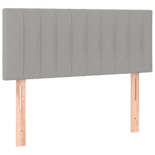 vidaXL világosszürke szövet fejtámla 90x5x78/88 cm (346214) ágy és ágykellék
