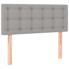 vidaXL világosszürke szövet fejtámla 90x5x78/88 cm (346416) ágy és ágykellék