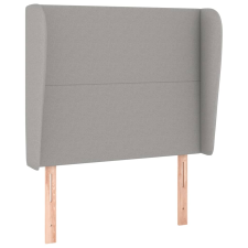 vidaXL világosszürke szövet fejtámla szárnyakkal 103 x 23 x 118/128 cm (3117666) ágy és ágykellék