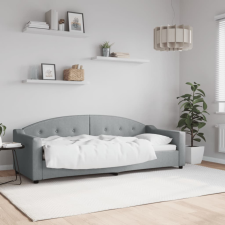 vidaXL világosszürke szövet kanapéágy keret 80 x 200 cm bútor