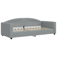 vidaXL világosszürke szövet kanapéágy keret 90 x 200 cm (354111) ágy és ágykellék