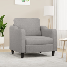 vidaXL világosszürke szövet kanapéfotel 60 cm bútor