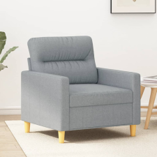 vidaXL világosszürke szövet kanapéfotel 60 cm bútor