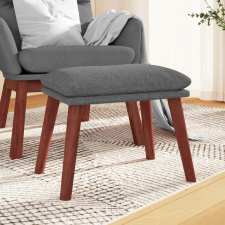 vidaXL világosszürke szövet lábzsámoly 45 x 29,5 x 39 cm bútor