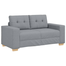 vidaXL világosszürke szövet loveseat kanapé 120 cm (4105068) bútor