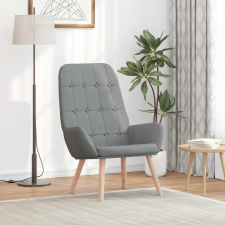 vidaXL világosszürke szövet pihenőfotel (4102643) bútor