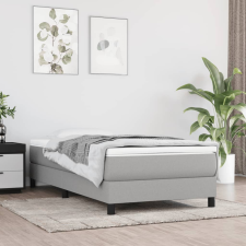 vidaXL világosszürke szövet zsebrugós matrac gyerekeknek 80 x 160 cm ágy és ágykellék