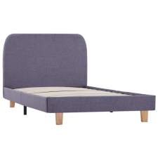 vidaXL világosszürke szövetkárpitozású ágykeret 90 x 200 cm (280871) ágy és ágykellék