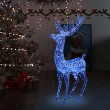 vidaXL XXL kék akril karácsonyi rénszarvas 250 LED-del 180 cm karácsonyi dekoráció