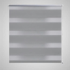 vidaXL Zebra roló 120 x 230 cm Szürke