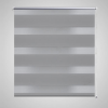 vidaXL Zebra roló 140 x 175 cm Szürke