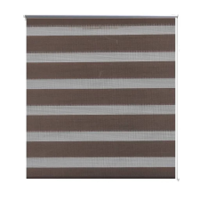 vidaXL Zebra roló 57 x 120 cm Kávészínű (240193) lakástextília