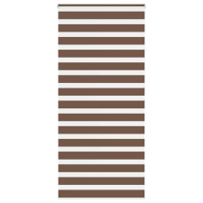 vidaXL zebrafüggönnyel barna szövetszélesség 100,9 cm poliészter lakástextília