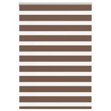 vidaXL zebrafüggönnyel barna szövetszélesség 110,9 cm poliészter lakástextília