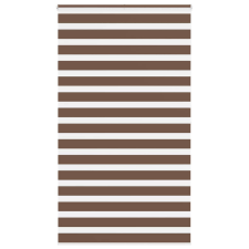 vidaXL zebrafüggönnyel barna szövetszélesség 130,9 cm poliészter lakástextília