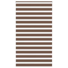 vidaXL zebrafüggönnyel barna szövetszélesség 130,9 cm poliészter lakástextília