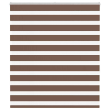 vidaXL zebrafüggönnyel barna szövetszélesség 130,9 cm poliészter lakástextília