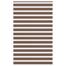 vidaXL zebrafüggönnyel barna szövetszélesség 145,9 cm poliészter lakástextília