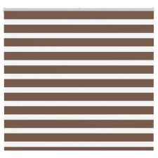 vidaXL zebrafüggönnyel barna szövetszélesség 155,9 cm poliészter lakástextília
