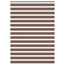 vidaXL zebrafüggönnyel barna szövetszélesség 160,9 cm poliészter lakástextília