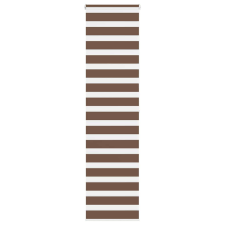 vidaXL zebrafüggönnyel barna szövetszélesség 55,9 cm poliészter lakástextília