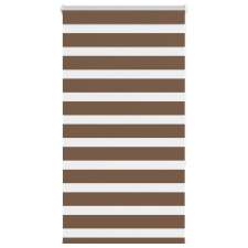 vidaXL zebrafüggönnyel barna szövetszélesség 85,9 cm poliészter lakástextília