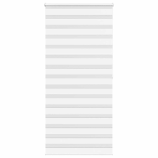 vidaXL zebrafüggönnyel fehér szövetszélesség 100,9 cm poliészter lakástextília