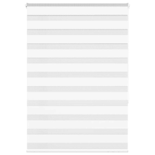 vidaXL zebrafüggönnyel fehér szövetszélesség 105,9 cm poliészter lakástextília