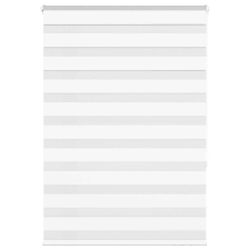 vidaXL zebrafüggönnyel fehér szövetszélesség 110,9 cm poliészter lakástextília