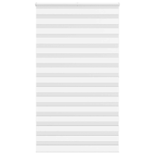 vidaXL zebrafüggönnyel fehér szövetszélesség 115,9 cm poliészter lakástextília