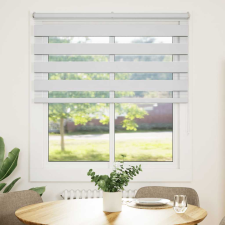 vidaXL zebrafüggönnyel fehér szövetszélesség 115,9 cm poliészter (4014759) lakástextília