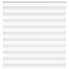 vidaXL zebrafüggönnyel fehér szövetszélesség 135,9 cm poliészter lakástextília